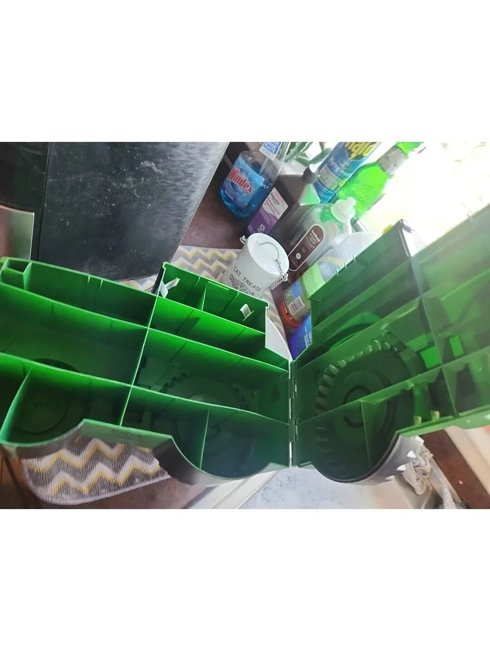 ERTL John Deere Green Farm Tractor Toy Car Vehicle Storage Carry Case Farm Kids!